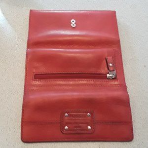 Fossil Womens red wallet